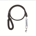 Pet Nylon Round Handle Reflective Prevent Rushing Leash